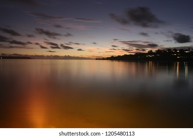 Dusk At Port Vila Bay Vanuatu