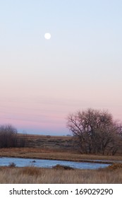 Dusk At Rocky Mountain Arsenal Wildlife Refuge 