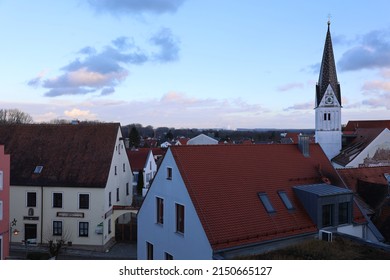 Dusk In A Small Bavarian Town