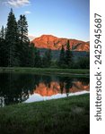 Dusk in southwestern Colorado