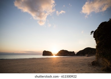 Dusk of Tanegashima. - Powered by Shutterstock