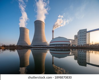 At Dusk, The Thermal Power Plants