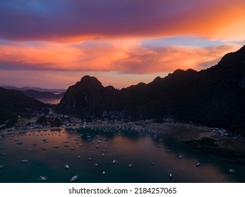 Dusky View Of El Nido, Palawan