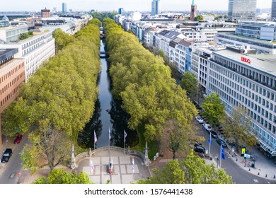 Königsallee In Dusseldorf - Germany