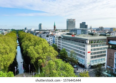 Königsallee In Dusseldorf - Germany