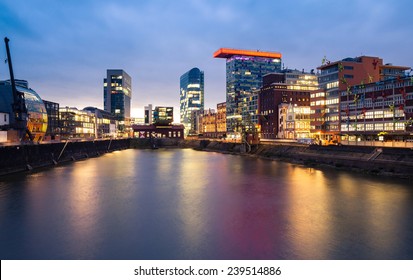 Dusseldorf Medienhafen Business District