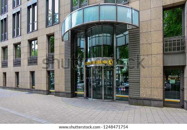 Dusseldorfgermany May 2518commerzbank Ag German Banking Stock Photo Edit Now