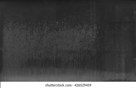 Dust Or Dirty Black Glass Texture