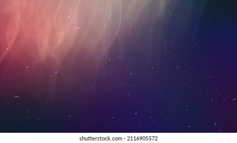 Dust And Film Grain Colored Bokeh Crystal Abstract Light Rays Background, Shiny Flare Texture Photo Overlay Optical Lens Prism Reflection. Use Screen Overlay Mode.