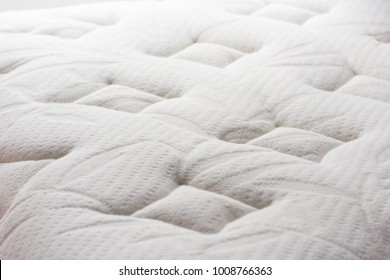 dust mites on bed, mattress background and texture. concept : allergy in bed room