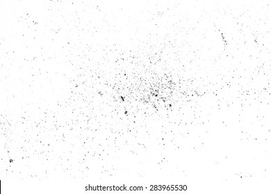 Dust Particles On The White Background, Can Use As Overlay Texture