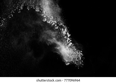 Dust Powder Splash Cloud Isolated On Stock Photo 777096964 | Shutterstock