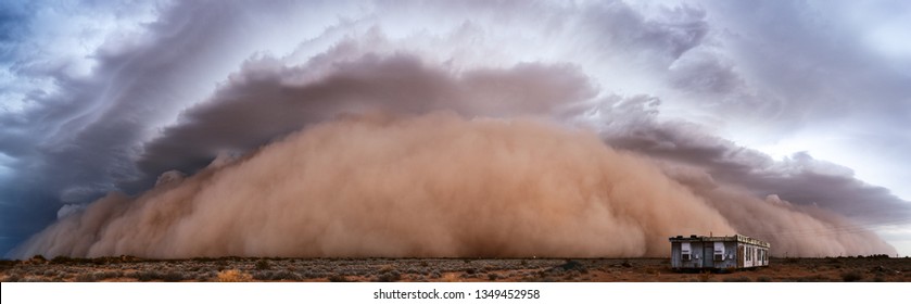 Dust Storm Panorama