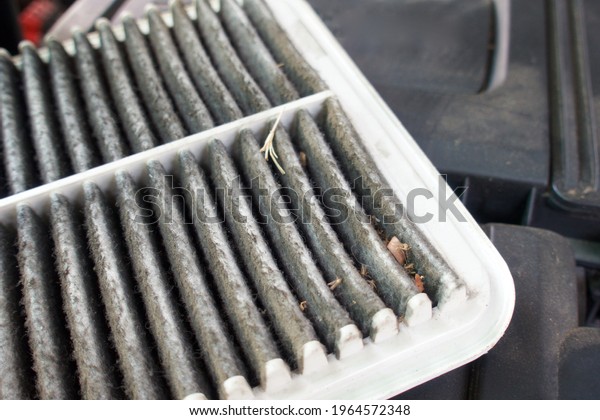 Dust and trash in the air
filter