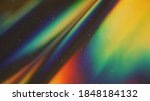 Dusted Holographic Abstract Multicolored Backgound Photo Overlay, Screen Mode for Vintage Retro Looking, Rainbow Light Leaks Prism Colors, Trend Design Creative Defocused Effect, Blurred Glow Vintage 