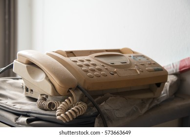 Dusty Old Fax Machine