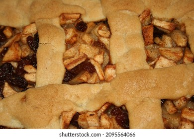 Dutch Apple Pie Close Up