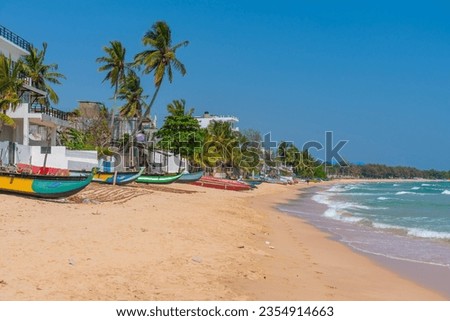 Dutch bay beach at Trincomalee, Sri Lanka.