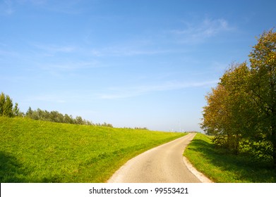 Dutch Bike Path Is Going On The Dike