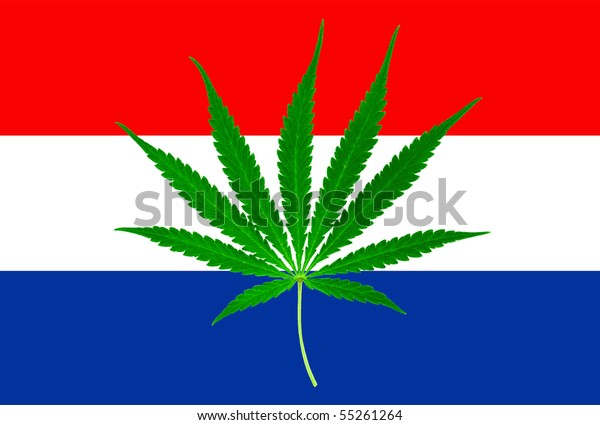 Amsterdam City Cannabis Leaf Marijuana 5'x3' Flag