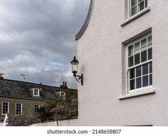 Dutch Gable Houses In Topsham Conservation Area Exeter Devon UK