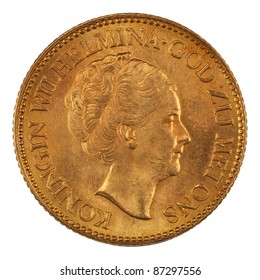 Dutch Gold Coin (10 Guilder)