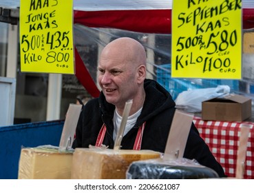  A Dutch Man Selling Cheese - 22.09.2202 Amsterdam