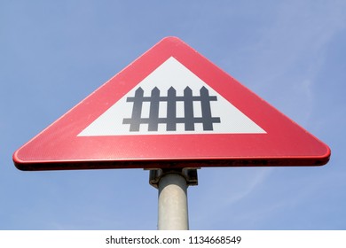 Level Crossing With Barrier Or Gate Ahead Images Stock Photos Vectors Shutterstock
