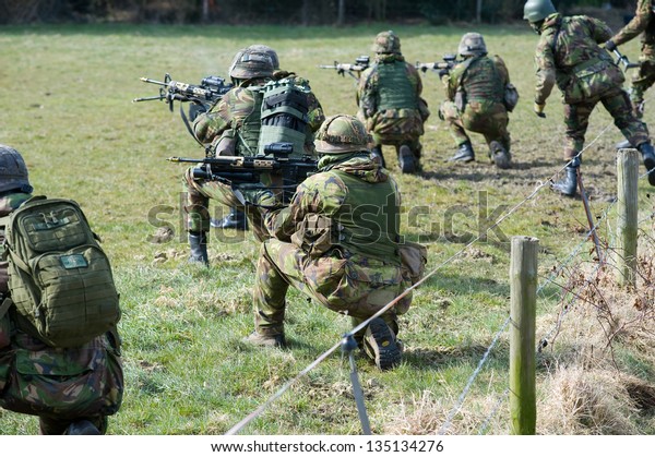 Dutch Special Forces During Training Stock Photo (Edit Now) 135134276