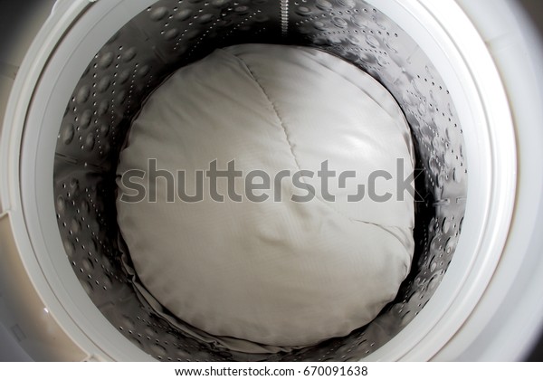 Duvet Washing Machine Stock Photo Edit Now 670091638