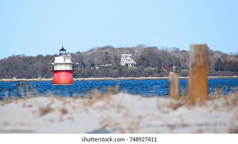 Duxbury Pier Lighthouse Plymouth Harbor, Massachusetts