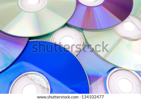 DVD and CD background