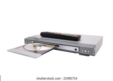 Dvd Cd Mp3 Player Isolated On A White