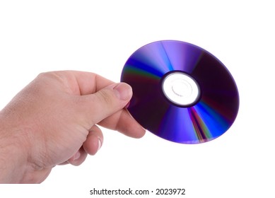 DVD Disc in hand