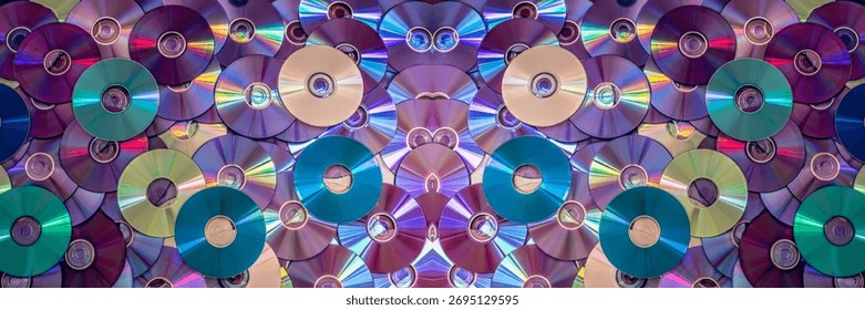 DVD disk background., full frame