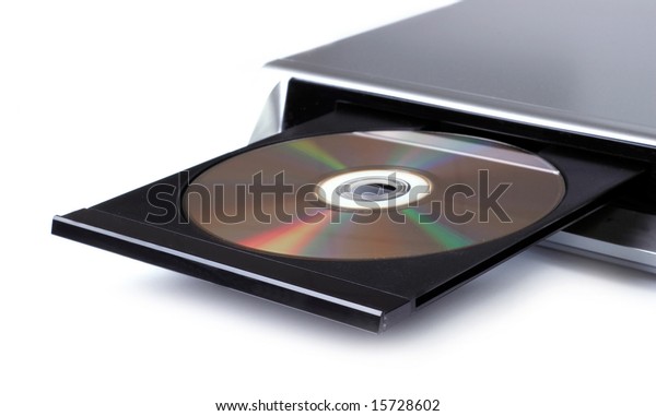 Dvd Player Open Disc Tray Isolated Stock Photo (Edit Now) 15728602