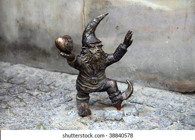 Dwarf Statue, Wroclaw, Poland