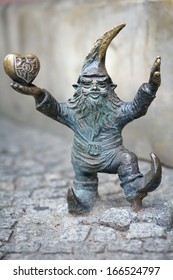 Dwarf In Wroclaw, Poland.