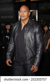 Dwayne Johnson at the Los Angeles Premiere of "Faster" held at the Grauman's Chinese Theater in Hollywood, California, United States on November 22, 2010. 