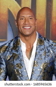 Dwayne Johnson at the World premiere of 'Jumanji: The Next Level' held at the TCL Chinese Theatre in Hollywood, USA on December 9, 2019.