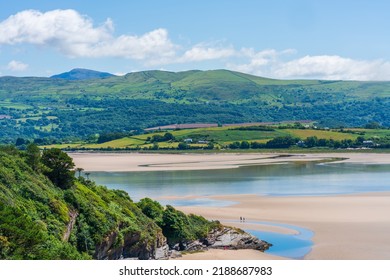 Dwyryd Estuary In Gwynedd, North Wales, UK