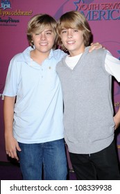 Dylan Sprouse And Cole Sprouse  At The Sweet 16 Celebration For Miley Cyrus. Disenyland, Anaheim, CA. 10-05-08