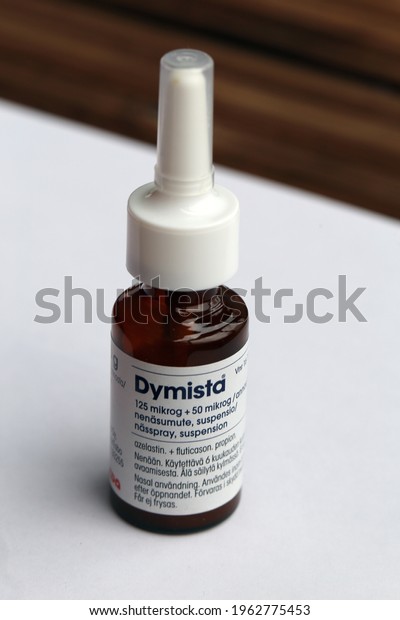 Dymista Nasal Spray 125 Micrograms Azelastine Stock Photo 1962775453 ...