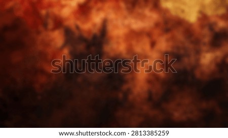 A dynamic abstract background featuring an explosion of vibrant orange and red hues with deep, contrasting shadows.