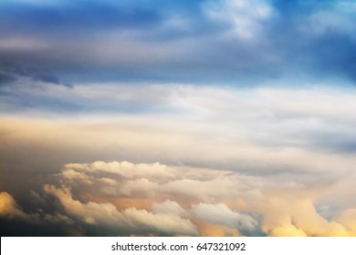 dynamic cloud for background and postcard.Abstract and dark tone color,soft focus. - Shutterstock ID 647321092