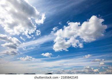 A Dynamic Cloud In The Blue Sky