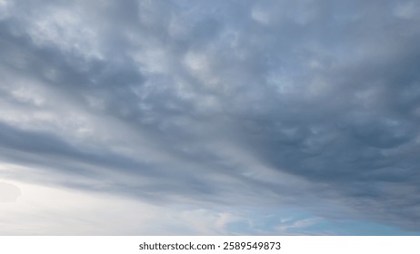 Dynamic Cloud Layers Captured from Above with Drone	
