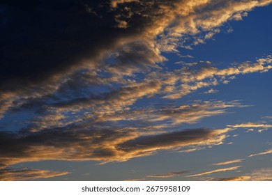 Dynamic Cloudscape with Dramatic Sky and Textures.