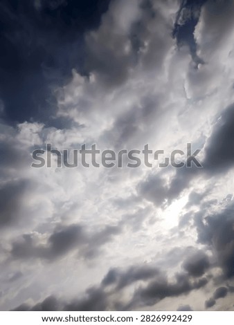 Dynamic cloudscape with textured formations. Offers a sense of foreboding or change ideal for conceptual backgrounds. For editorial or advertising use.