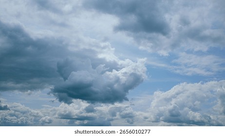 The Dynamic Cloudscapes Under a Beautifully Changing Sky Throughout the Day and Night